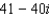 <strong>Write the expression in the form , where a and b are real numbers.</strong> A) B) C) D) E)