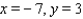 <strong>Find the values of x and y, where x and y are real numbers. </strong> A) B) C) D) E)