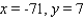 <strong>Find the values of x and y, where x and y are real numbers. </strong> A) B) C) D) E)