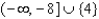 <strong>Solve the inequality. </strong> A) B) C) D) E)