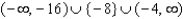 <strong>Solve the inequality. </strong> A) B) C) D) E)