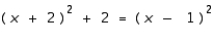 <strong>Solve the equation </strong> A) B) C) D) E)no solution