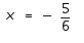 <strong>Solve the equation </strong> A) B) C) D) E)no solution