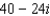 <strong>Write the expression in the form , where a and b are real numbers.</strong> A) B) C) D) E)
