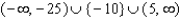 <strong>Solve the inequality. </strong> A) B) C) D) E)
