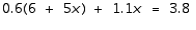 <strong>Solve the equation </strong> A) B) C) D) E)