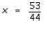 <strong>Solve the equation. </strong> A) B) C) D) E)no solution