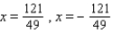 <strong>Solve the equation by using the special quadratic equation. </strong> A) B) C) D) E)