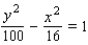<strong>Find an equation for the hyperbola that has its center at the origin and satisfies the given conditions. </strong> A) B) C) D) E)