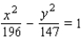 <strong>Find an equation for the set of points in an xy-plane such that the difference of the distances from F and F ' is k. </strong> A) B) C) D) E)