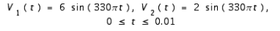 <strong>Lissajous figures are used in the study of electrical circuits to determine the phase difference between a known voltage and an unknown voltage having the same frequency. The voltages are graphed parametrically as and . If is acute, then where y<sub> </sub><sub>int</sub><sub> </sub> is the nonnegative y -intercept and y<sub> max </sub> is the maximum y-value on the curve. Graph the parametric curve and use the graph to approximate in degrees if </strong> A) B) C) D) E)