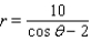 <strong>Find an equation in x and y for the polar equation. </strong> A) B) C) D) E)
