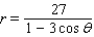 <strong>Find a polar equation of the conic with focus at the pole that has the eccentricity and equation of directrix. </strong> A) B) C) D) E)