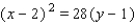 <strong>Find an equation of the parabola that satisfies the condition. Focus , directrix </strong> A) B) C) D) E)