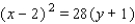 <strong>Find an equation of the parabola that satisfies the condition. Focus , directrix </strong> A) B) C) D) E)