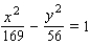 <strong>Find an equation for the set of points in an xy-plane such that the difference of the distances from F and F ' is k. </strong> A) B) C) D) E)