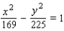 <strong>Find an equation for the set of points in an xy-plane such that the difference of the distances from F and F ' is k. </strong> A) B) C) D) E)