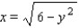 <strong>Find an equation in x and y whose graph contains the points on the curve C. </strong> A) B) C) D) E)