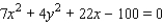 <strong>Find an equation in x and y for the polar equation. </strong> A) B) C) D) E)