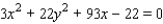<strong>Find an equation in x and y for the polar equation. </strong> A) B) C) D) E)