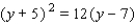 <strong>Find an equation of the parabola that satisfies the condition. Vertex , directrix </strong> A) B) C) D) E)