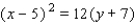<strong>Find an equation of the parabola that satisfies the condition. Vertex , directrix </strong> A) B) C) D) E)