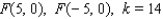<strong>Find an equation for the set of points in an xy-plane such that the sum of the distances from and is . </strong> A) B) C) D) E)