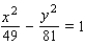 <strong>Find an equation for the set of points in an xy-plane such that the difference of the distances from F and F ' is k. </strong> A) B) C) D) E)
