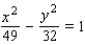 <strong>Find an equation for the set of points in an xy-plane such that the difference of the distances from F and F ' is k. </strong> A) B) C) D) E)