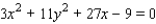<strong>Find an equation in x and y for the polar equation. </strong> A) B) C) D) E)