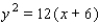 <strong>Find an equation of the parabola that satisfies the condition. Vertex , focus </strong> A) B) C) D) E)