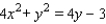Sketch the graph of the ellipse, showing the foci .  