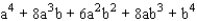 <strong>Use the binomial theorem to expand and simplify. </strong> A) B) C) D) E)