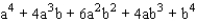 <strong>Use the binomial theorem to expand and simplify. </strong> A) B) C) D) E)