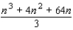 <strong>Express the sum in terms of n. (Hint: Use the theorem on sums to write the sum as . Next, use the following formulas and the theorem on the sum of a constant.)</strong> A) B) C) D) E)