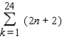 <strong>Find the sum. </strong> A) B) C) D) E)