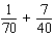 <strong>Write the expression as a simplified rational number. </strong> A) B) C) D) E)