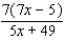 <strong>Simplify the expression. </strong> A) B) C) D) E)