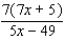 <strong>Simplify the expression. </strong> A) B) C) D) E)