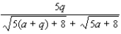 <strong>Rationalize the numerator. </strong> A) B) C) D) E)