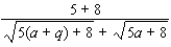 <strong>Rationalize the numerator. </strong> A) B) C) D) E)