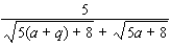 <strong>Rationalize the numerator. </strong> A) B) C) D) E)
