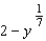 <strong>Rewrite the expression using a radical. </strong> A) B) C) D) E)