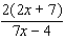 <strong>Simplify the expression. </strong> A) B) C) D) E)
