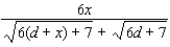 <strong>Rationalize the numerator. </strong> A) B) C) D) E)