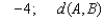 <strong>The two given numbers are coordinates of points and , respectively, on a coordinate line. Express the indicated statement as an inequality involving the absolute value symbol. , is at least </strong> A) B) C) D) E)