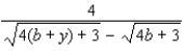 <strong>Rationalize the numerator. </strong> A) B) C) D) E)