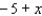 <strong>Rewrite the following expression without using the absolute value symbol, and simplify the result. </strong> A) B) C) D) E)