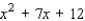 Factor the polynomial.  