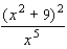 Express as a sum of terms of the form where r is a rational number.